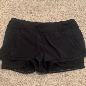 Athleta Size L built in spandex shorts